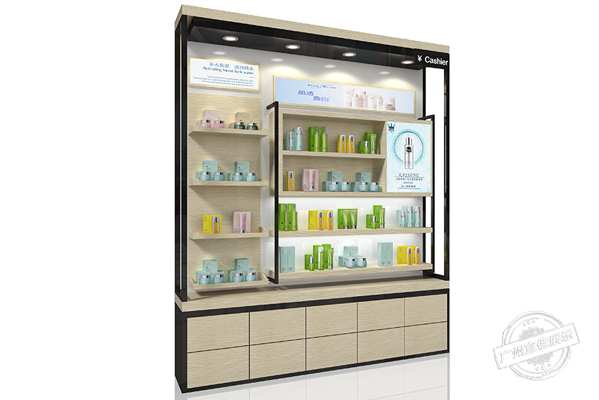 化妝品整店輸出展柜
