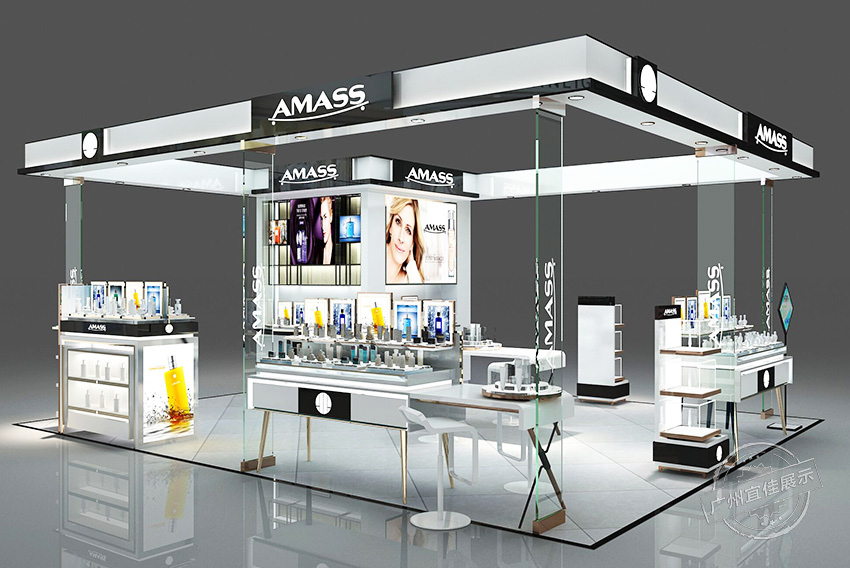 化妝品商場(chǎng)展柜