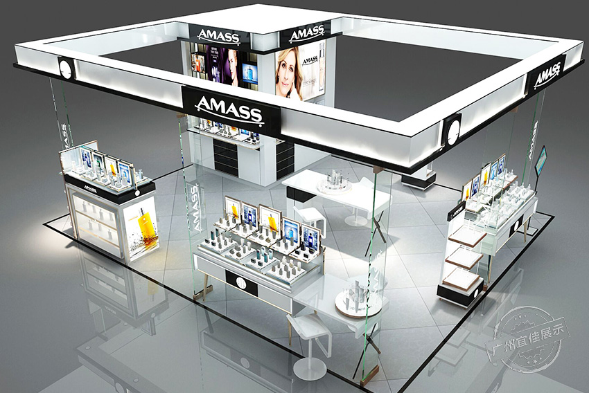化妝品商場(chǎng)展柜