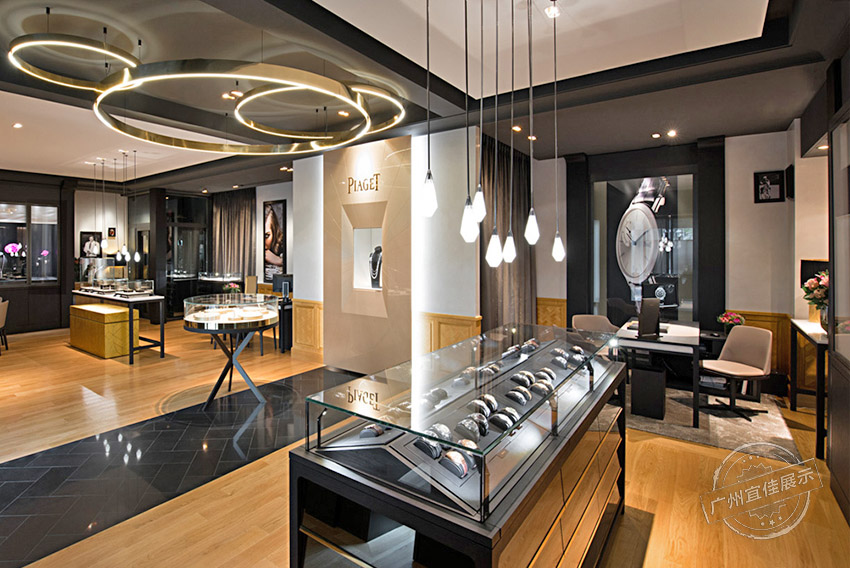 不銹鋼玻璃手表展柜