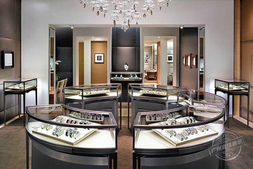 弧形手表展柜