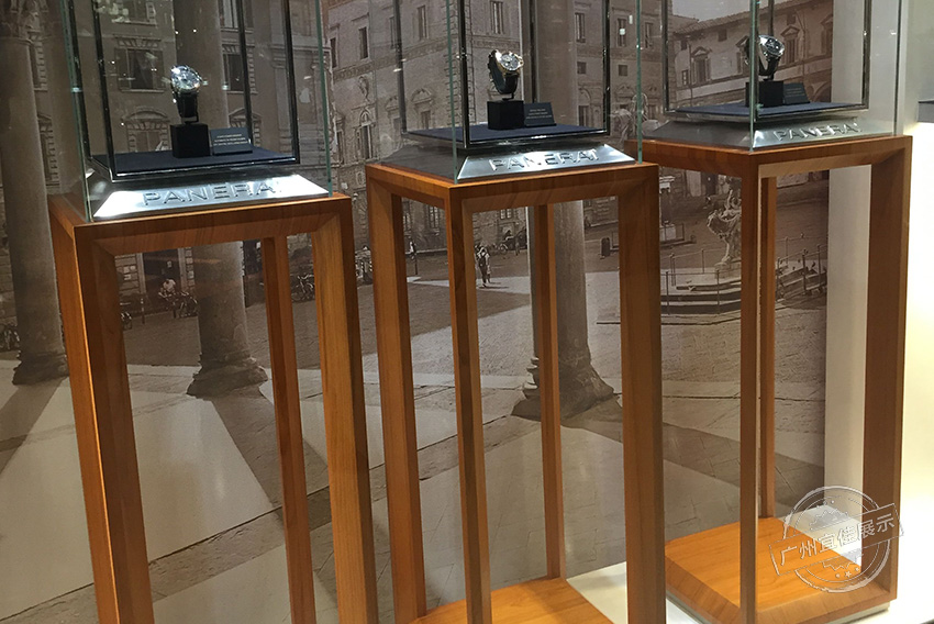 木紋玻璃手表展柜