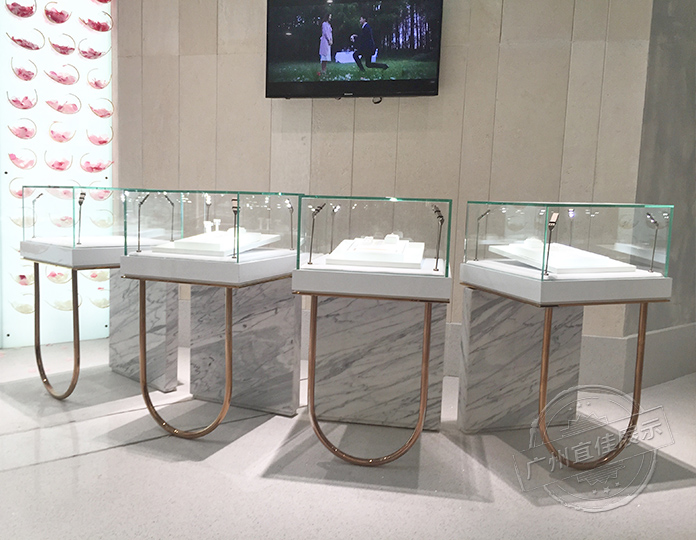 玫瑰金展柜廠家