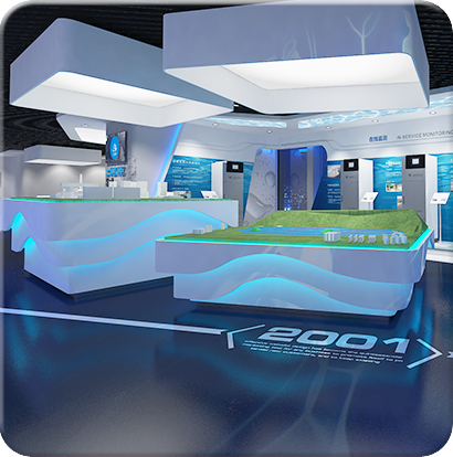 集團展廳展柜設(shè)計制作