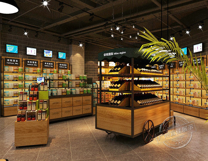 濟(jì)寧哪兒買化妝品展柜