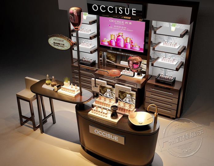深圳化妝品展柜設(shè)計(jì)