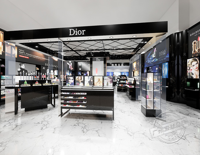 木質(zhì)化妝品展柜制作