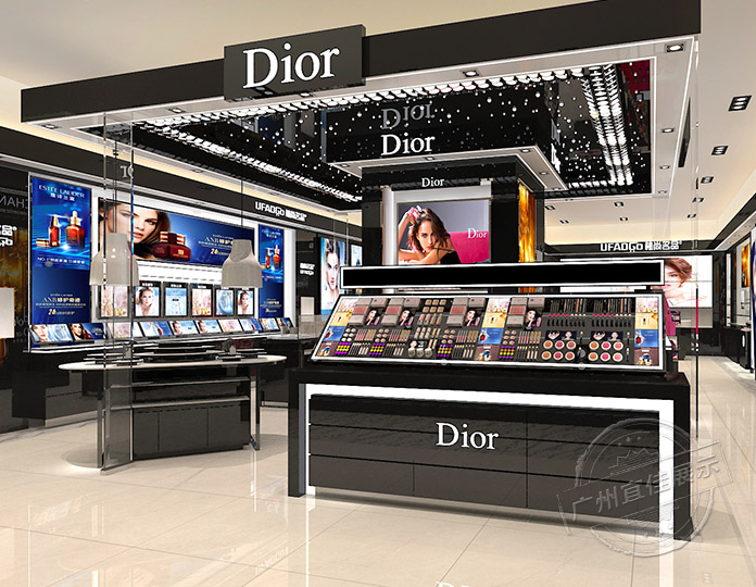 上海化妝品展柜定制