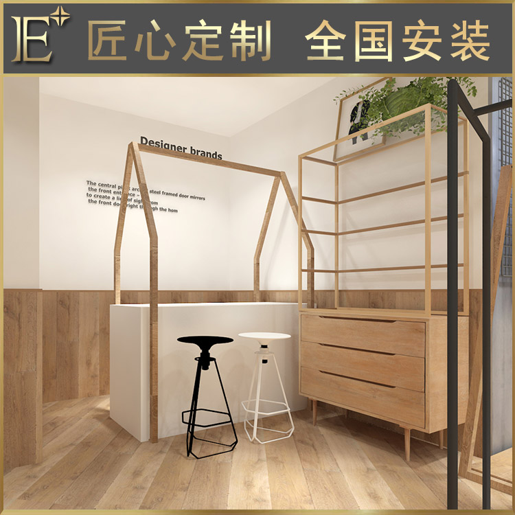 商場(chǎng)衣服陳列貨架