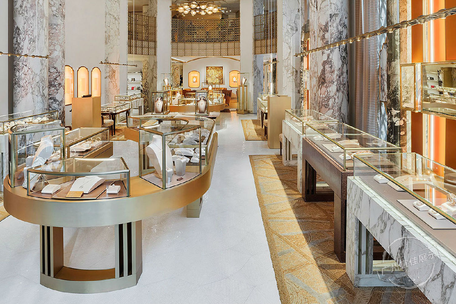 BVLGARI  珠寶展示柜