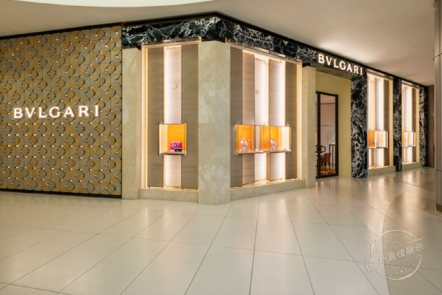 寶格麗 珠寶展柜