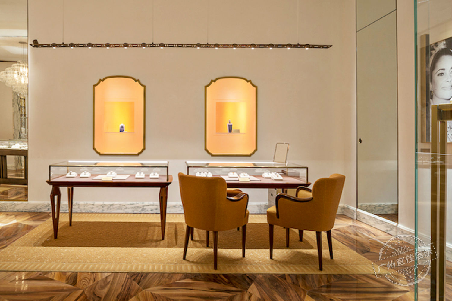 寶格麗 珠寶展柜