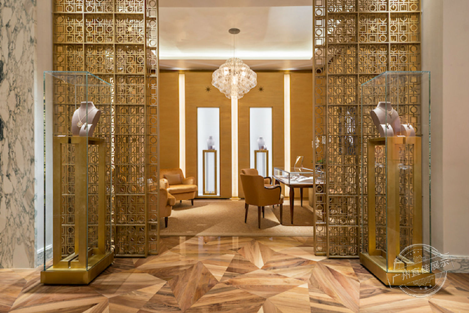 寶格麗 珠寶展柜