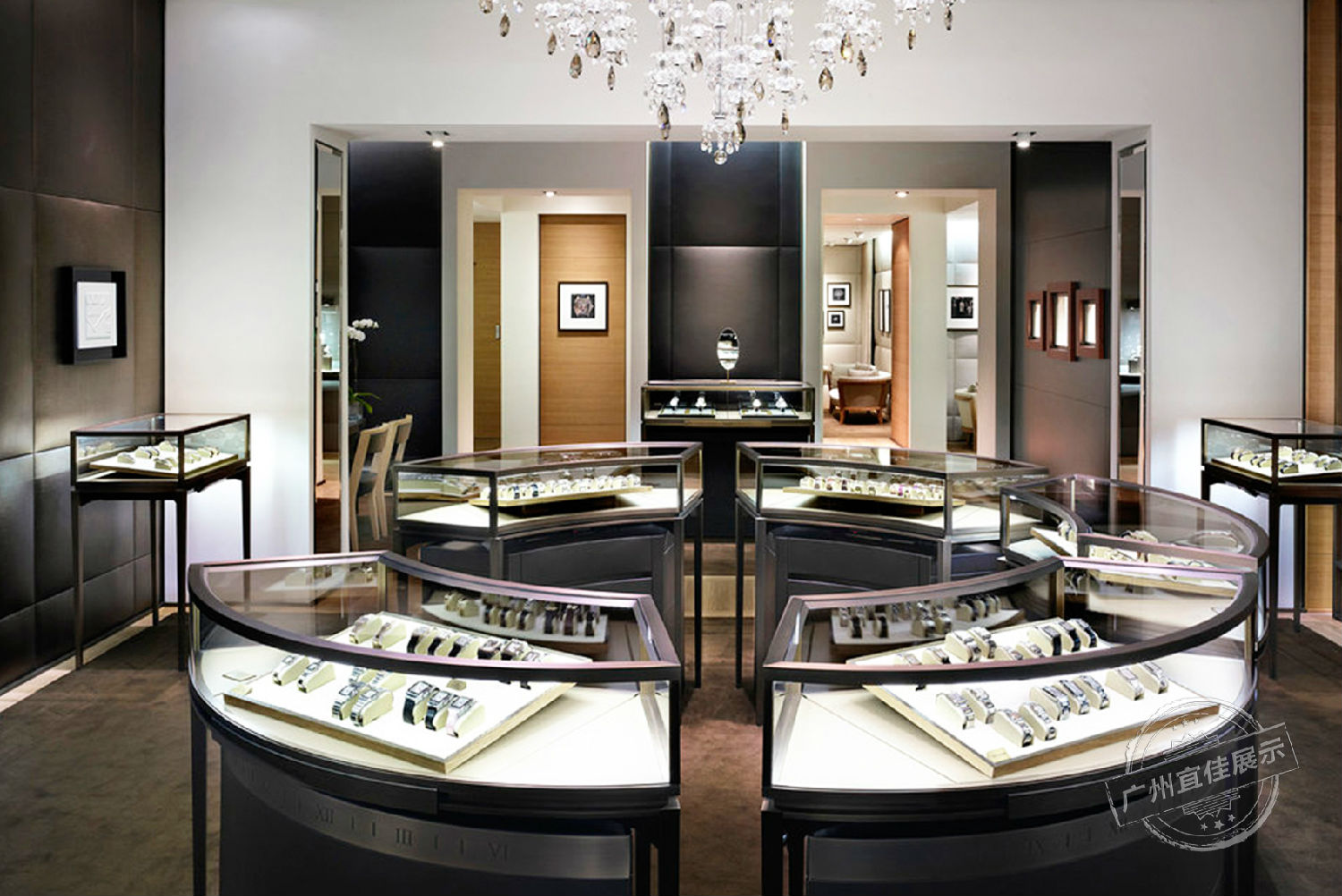 卡地亞 珠寶展柜