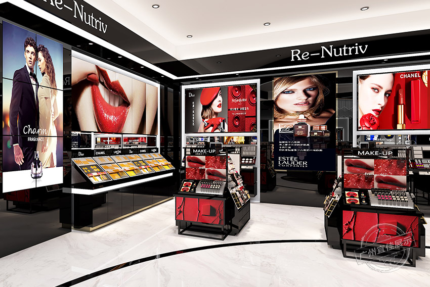 免稅店化妝品展柜