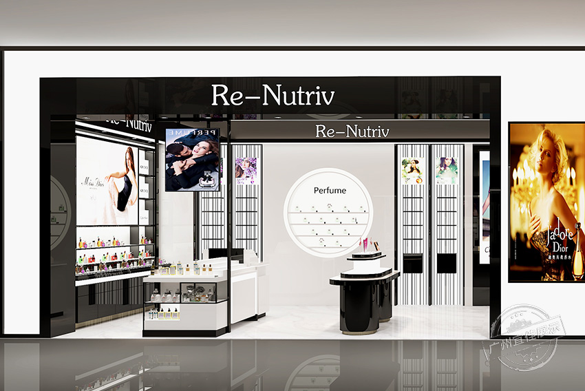 免稅店 化妝品展柜