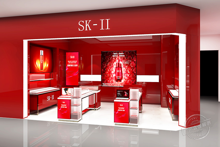 SK-II 護膚品展柜
