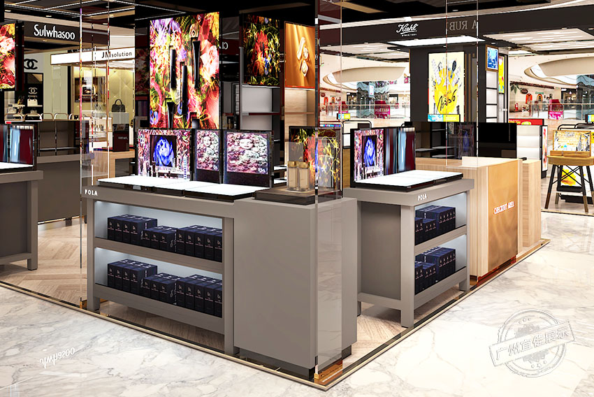 高端化妝品展柜