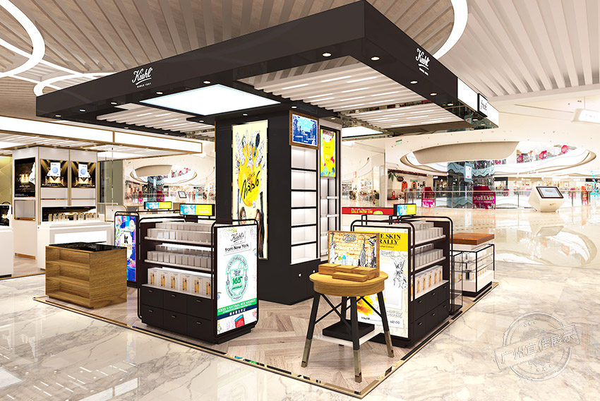 科顏氏Kiehl's 化妝品展示柜