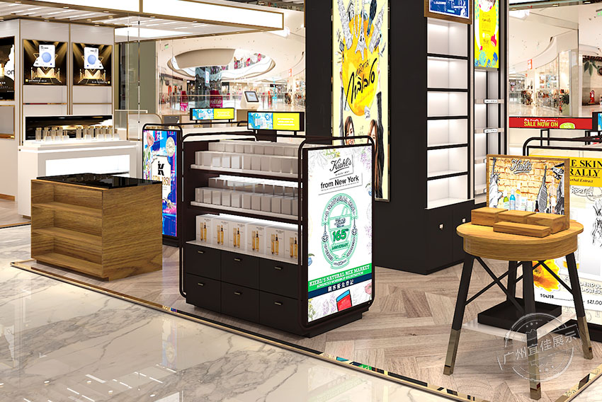 科顏氏Kiehl's 化妝品展示柜