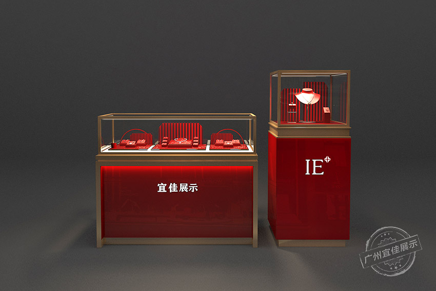 復(fù)古風(fēng)珠寶展柜