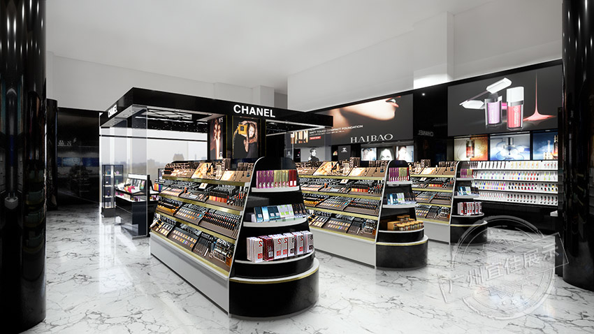 美容店化妝品柜臺