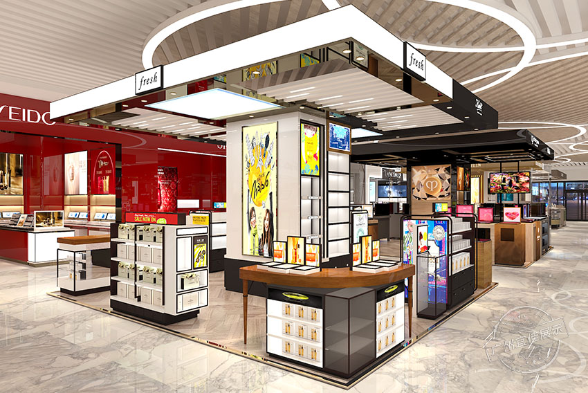 商場(chǎng)化妝品展柜設(shè)計(jì)