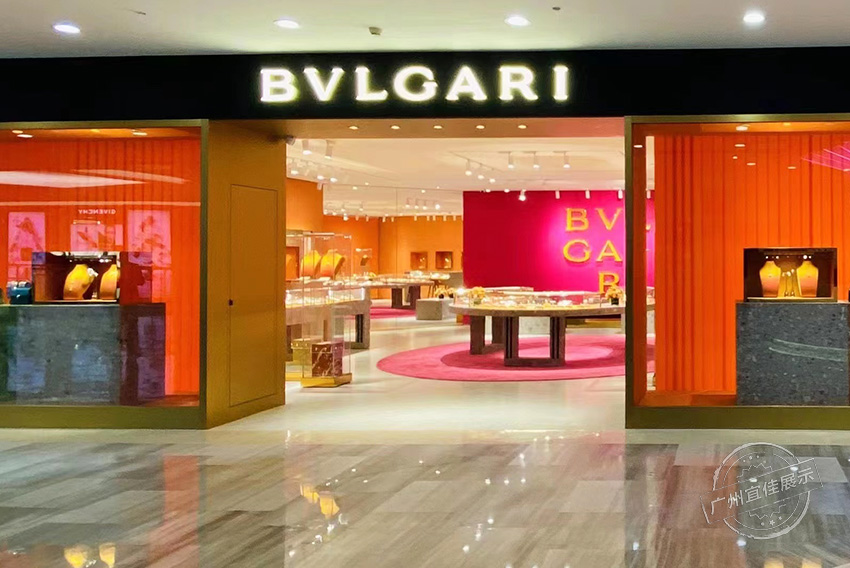 BVLGARI寶格麗 珠寶展柜