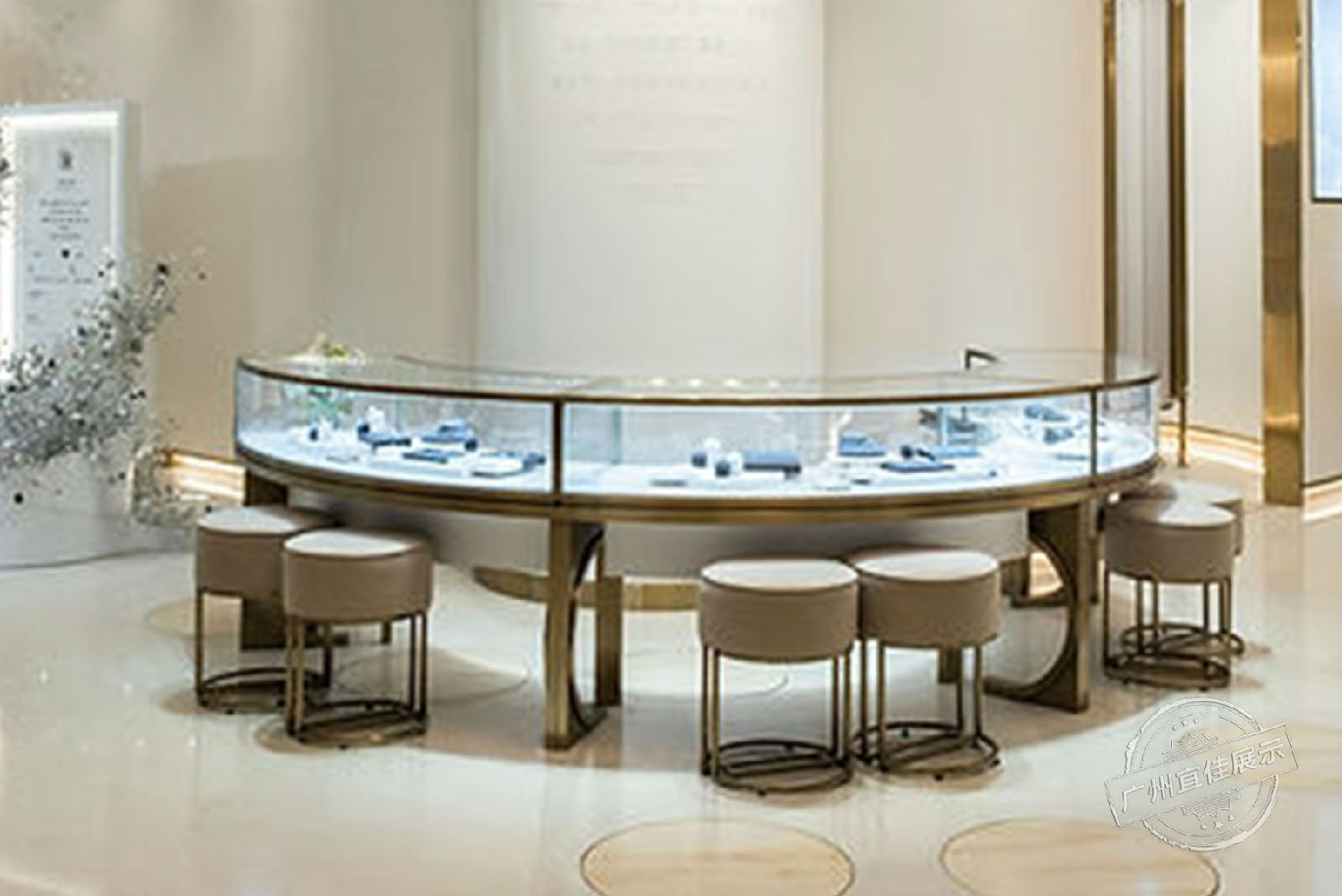 DR新形象 珠寶展柜