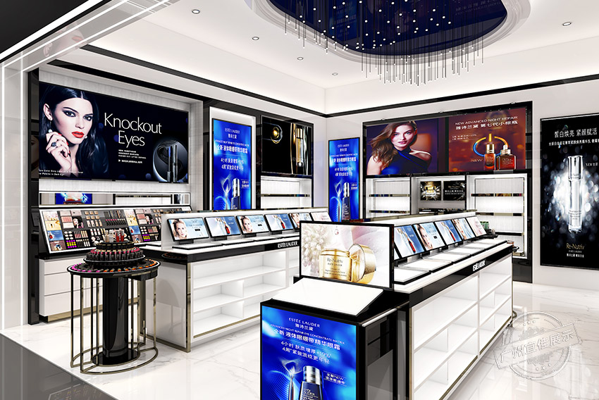 Estee Lauder 化妝品展柜