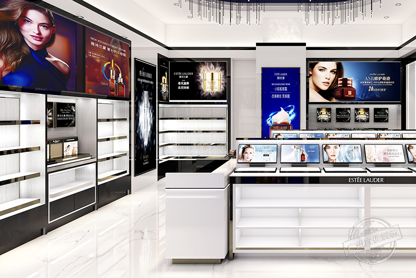 Estee Lauder 化妝品展柜