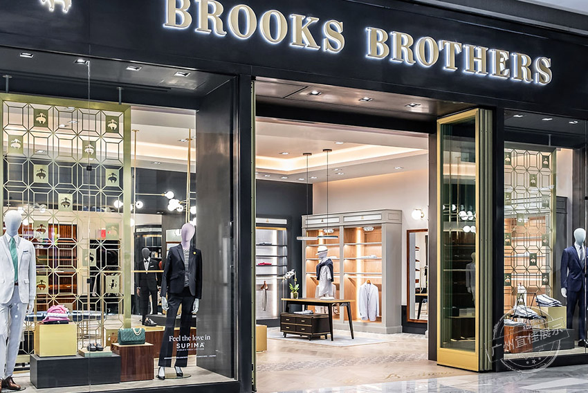 BROOKS BROTHERS服裝展柜