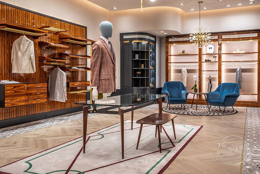 BROOKS BROTHERS服裝展柜