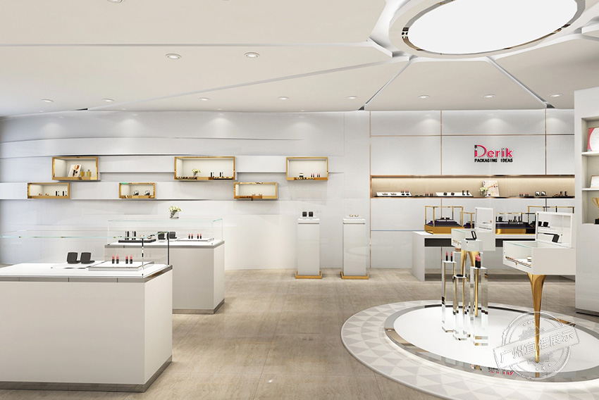 DERIK 化妝品玻璃展柜