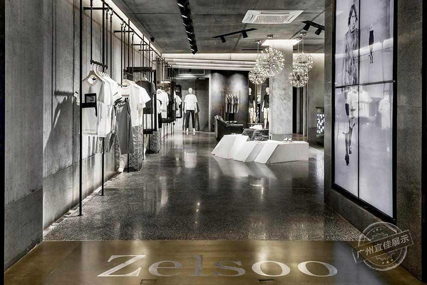 Zelsoo 服裝展柜