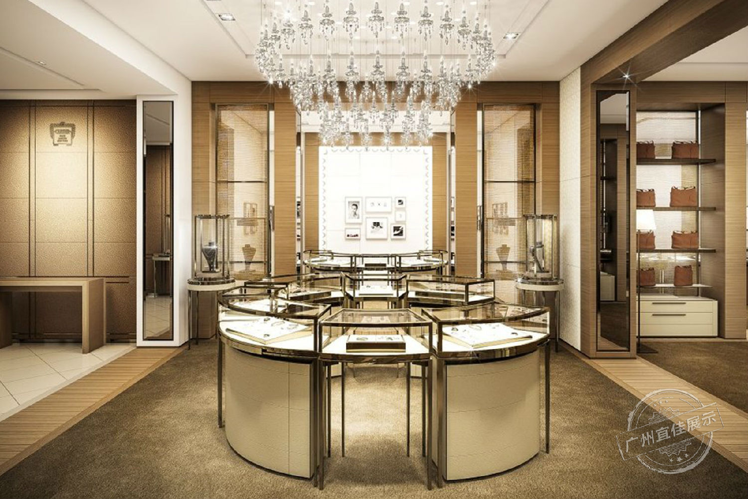 不銹鋼珠寶柜廠