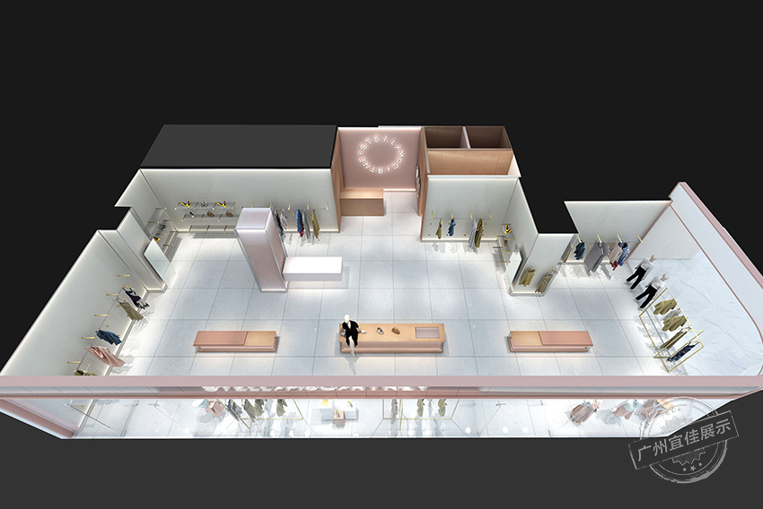 Stell 服裝展柜（珠海店）