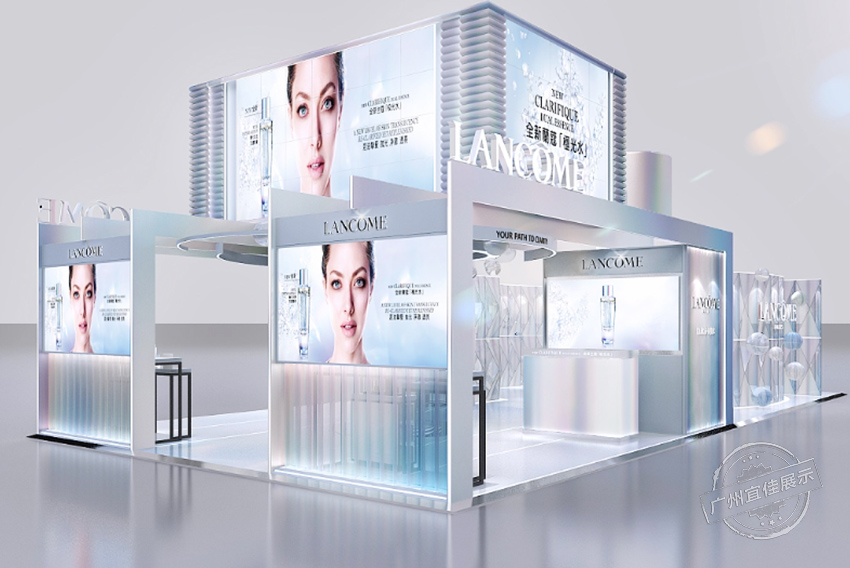 LANCOME蘭蔻 快閃店化妝品展柜