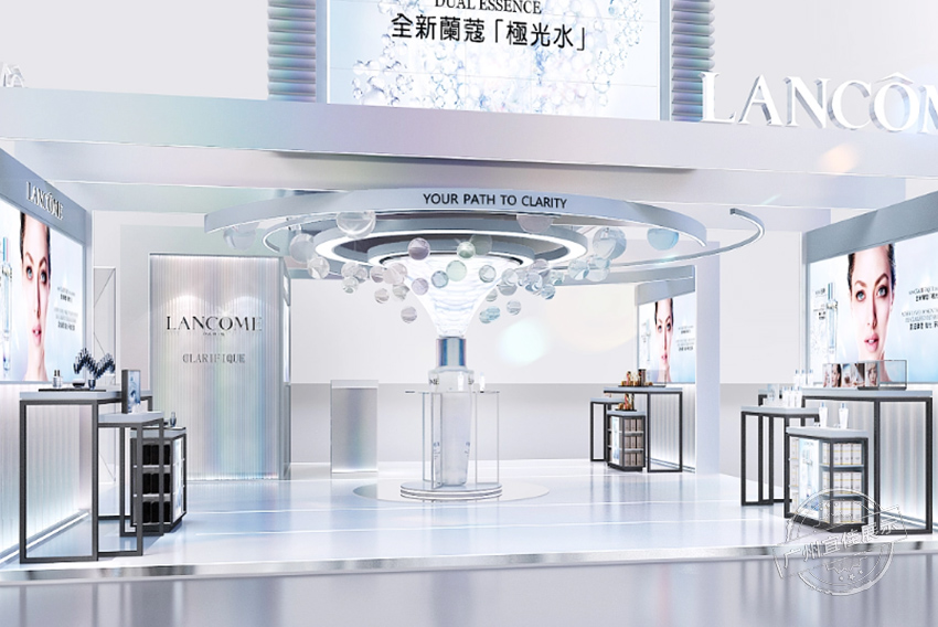 LANCOME蘭蔻 快閃店化妝品展柜