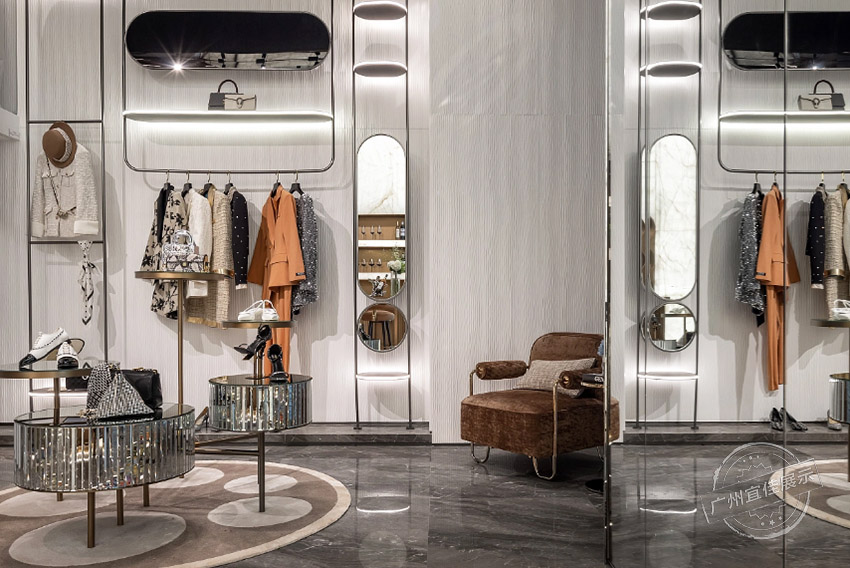 服裝精品店展柜 