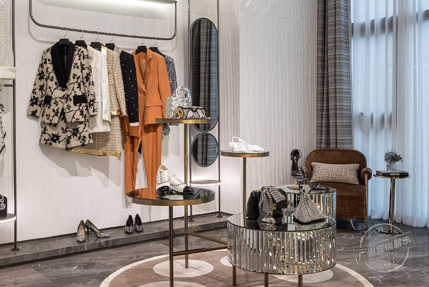 服裝精品店展柜 