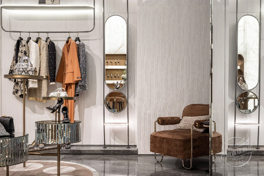 服裝精品店展柜 