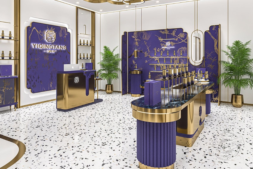 一清堂 化妝品展柜