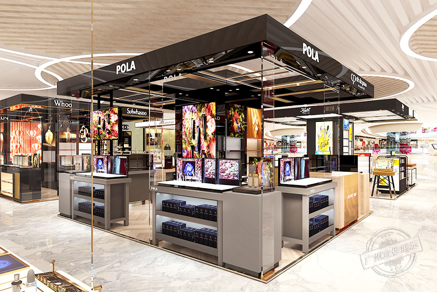 彩妝化妝品柜臺定制