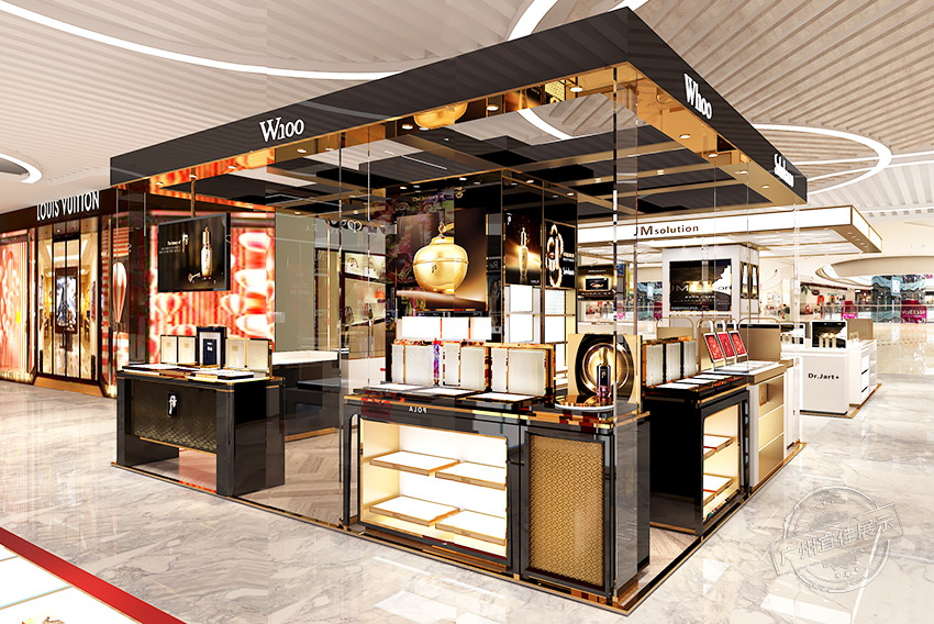 化妝品烤漆展柜