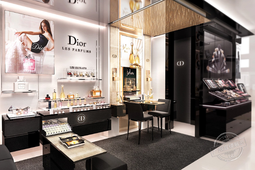 DIOR 整店化妝品展柜