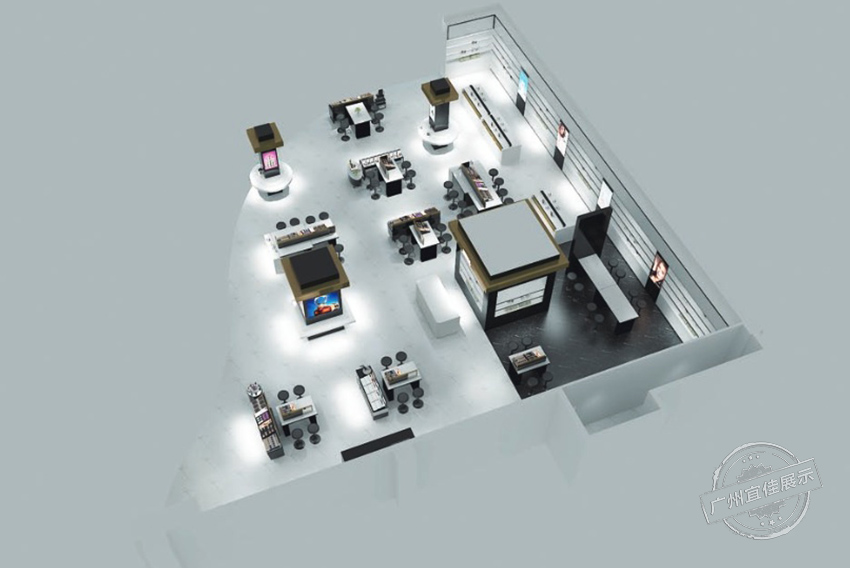 化妝品展柜 集合店（佛山長華匯店）