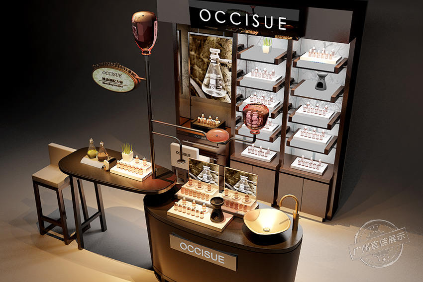 化妝品烤漆展柜廠