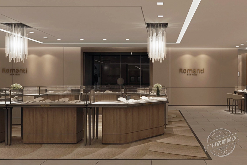 ROMANTI 珠寶展柜