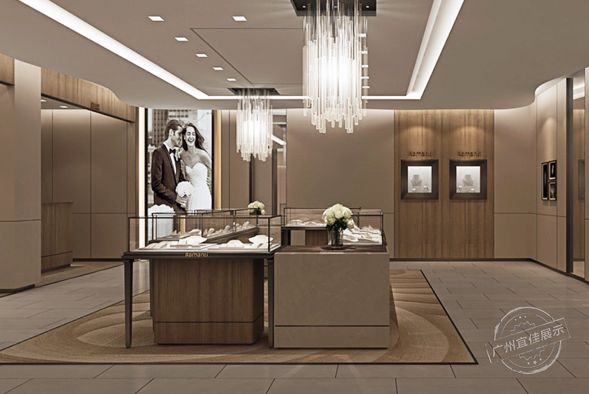 ROMANTI 珠寶展柜